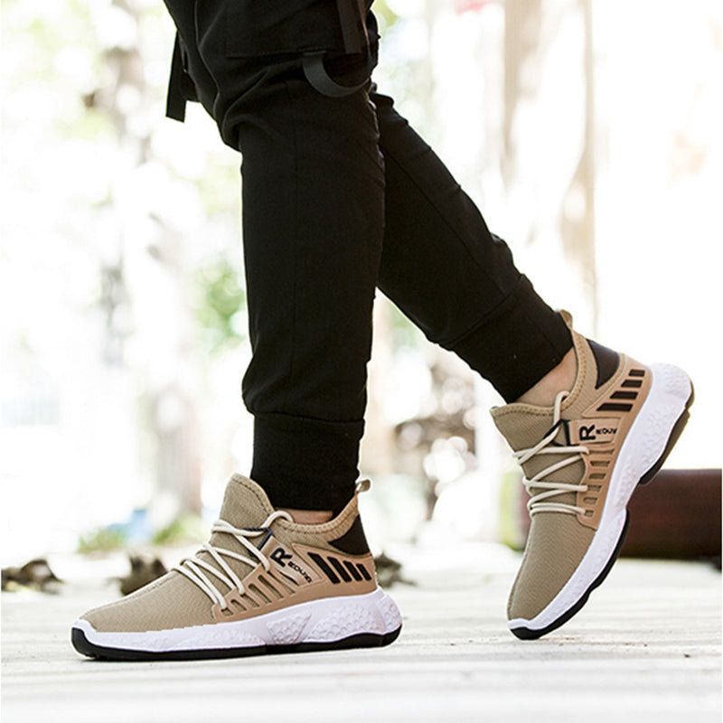 Men Sneakers Breathable Mesh Sports Shoes.