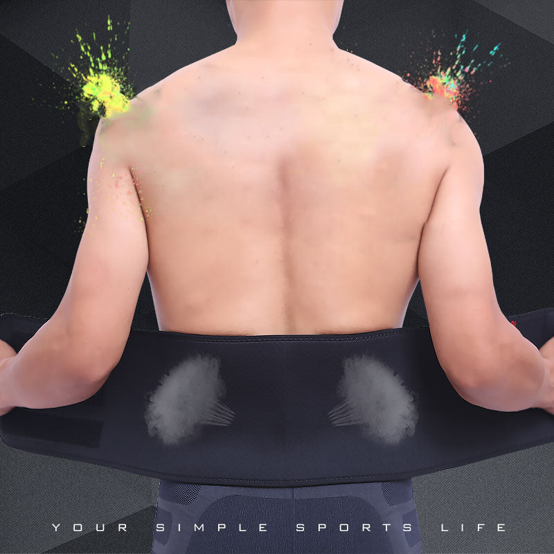 Breathable sports fitness belt.