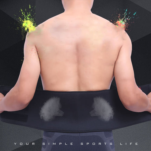 Breathable sports fitness belt.