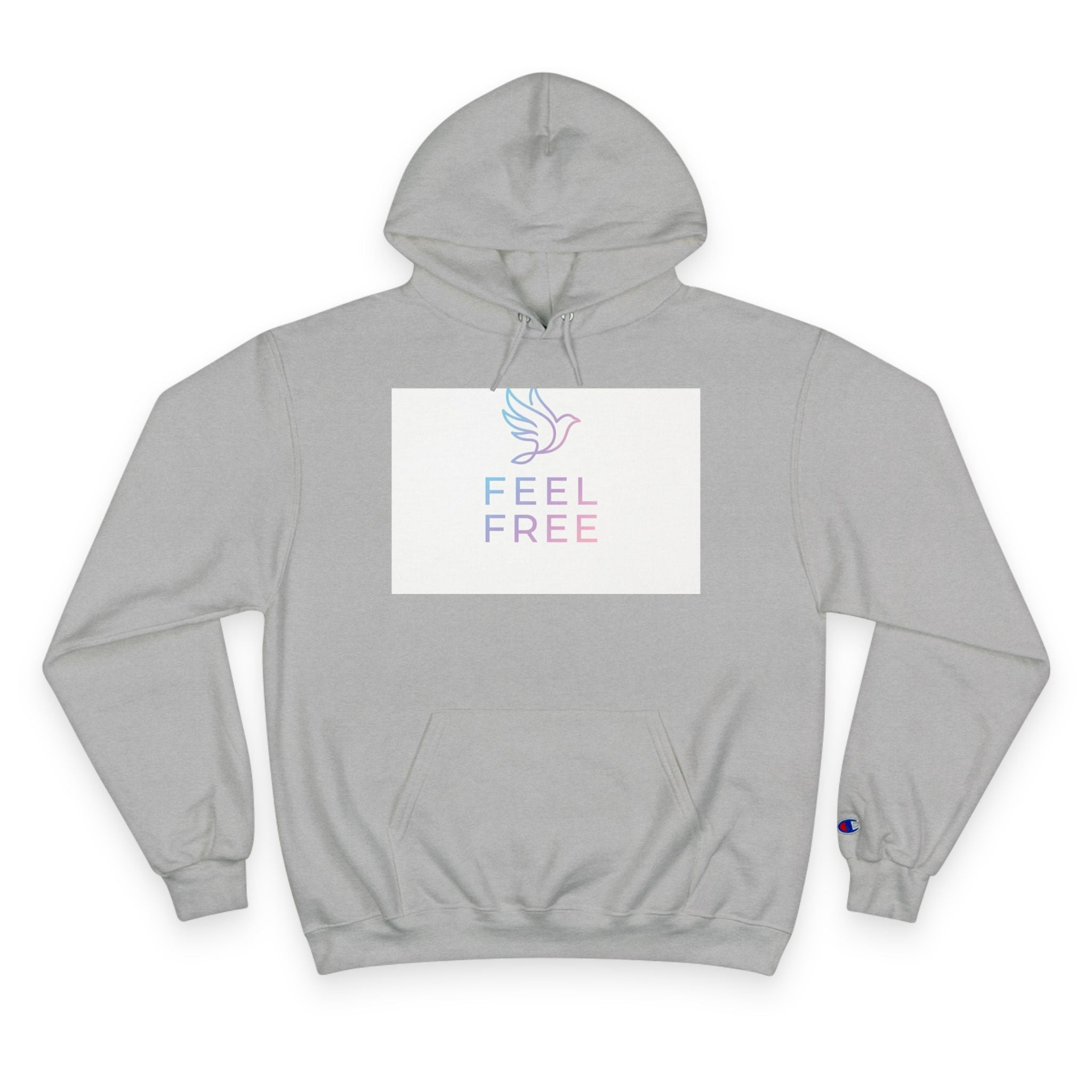Feel Free Hoodie — Pastel Dove Comfort Pullover