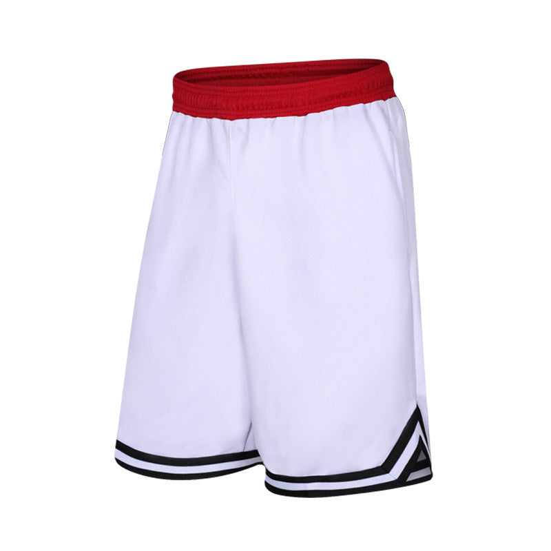 Basketball shorts and sweatpants.