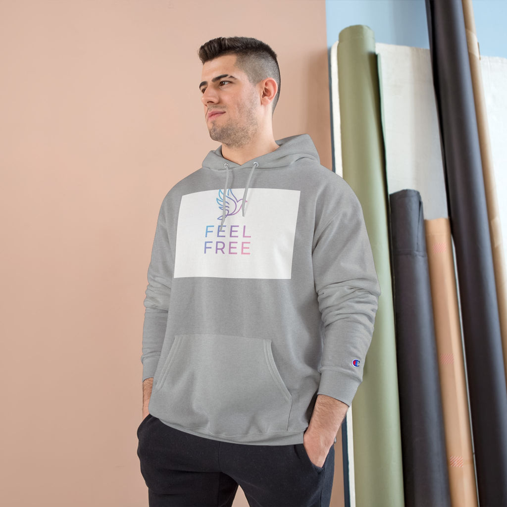 Feel Free Hoodie — Pastel Dove Comfort Pullover