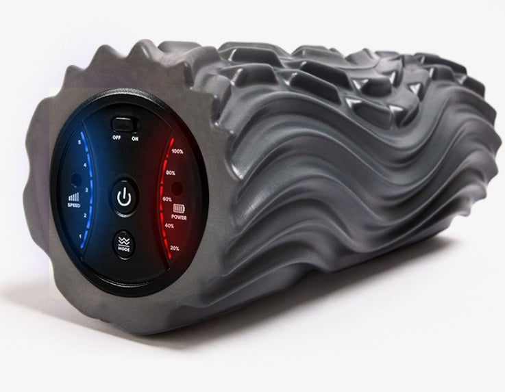 USB Electric Vibrating Foam Roller – 4-Speed Massage Column