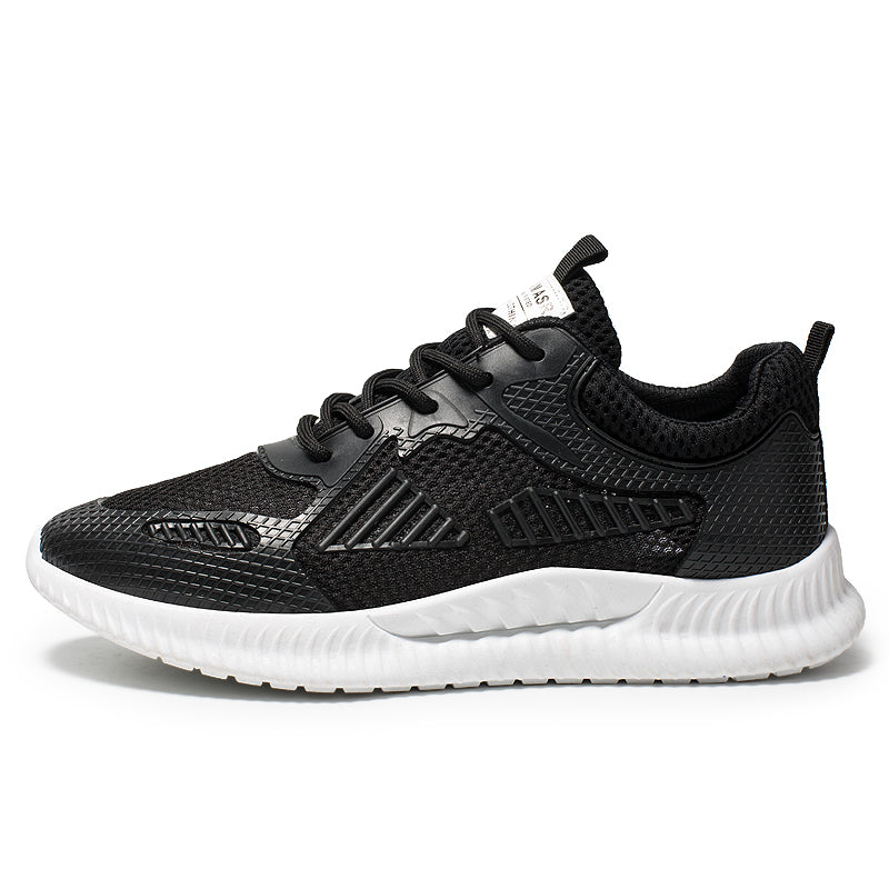 Casual running shoes.