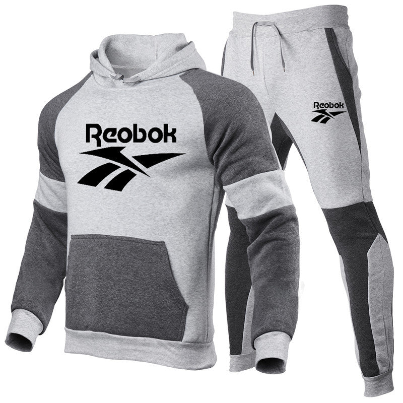 Men's Leisure Sports Suit – Cotton Hoodie & Trousers Set