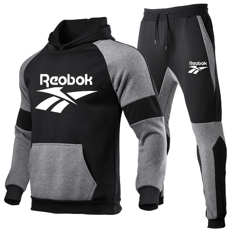 Men's Leisure Sports Suit – Cotton Hoodie & Trousers Set