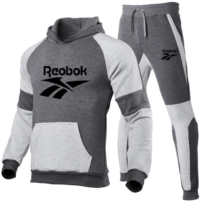 Men's Leisure Sports Suit – Cotton Hoodie & Trousers Set