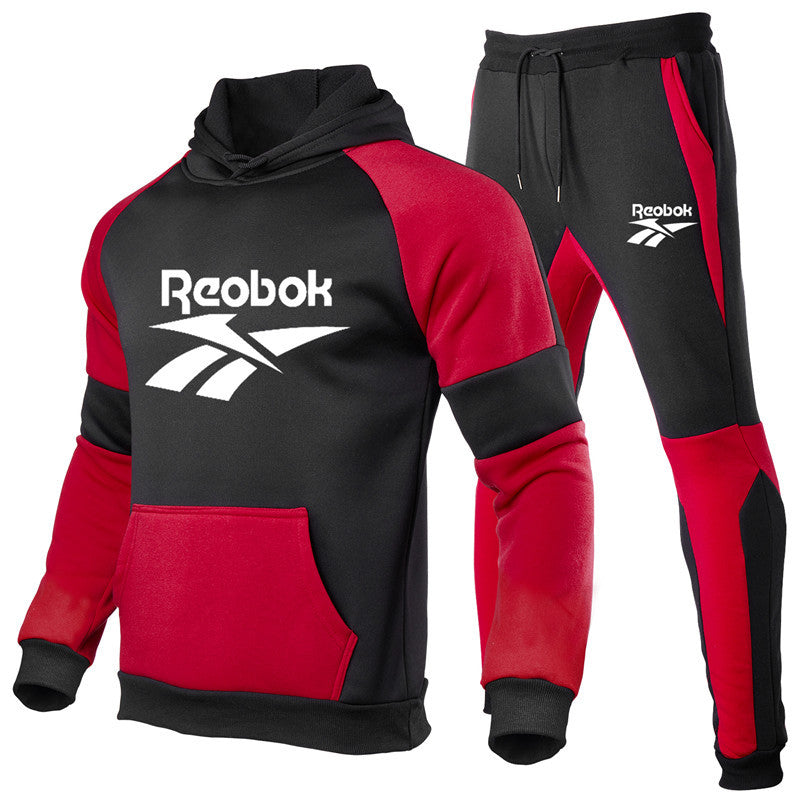 Men's Leisure Sports Suit – Cotton Hoodie & Trousers Set