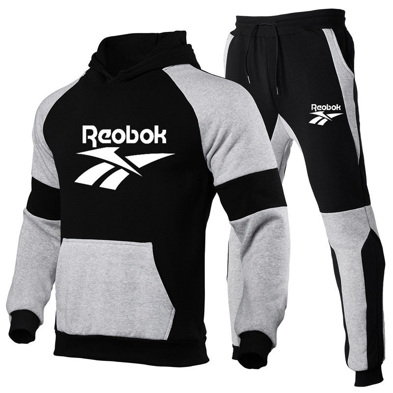 Men's Leisure Sports Suit – Cotton Hoodie & Trousers Set
