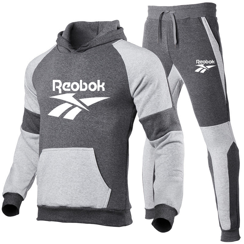 Men's Leisure Sports Suit – Cotton Hoodie & Trousers Set