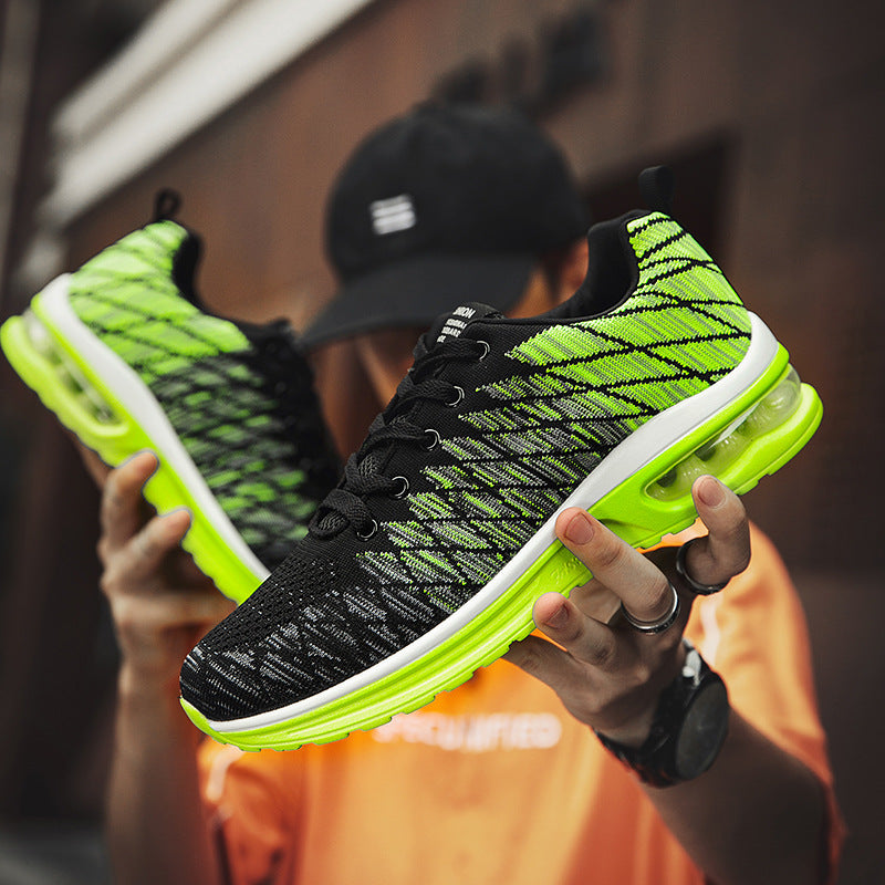 Men's Breathable Sports Shoes – Mesh Running, Casual, Sizes 36-46