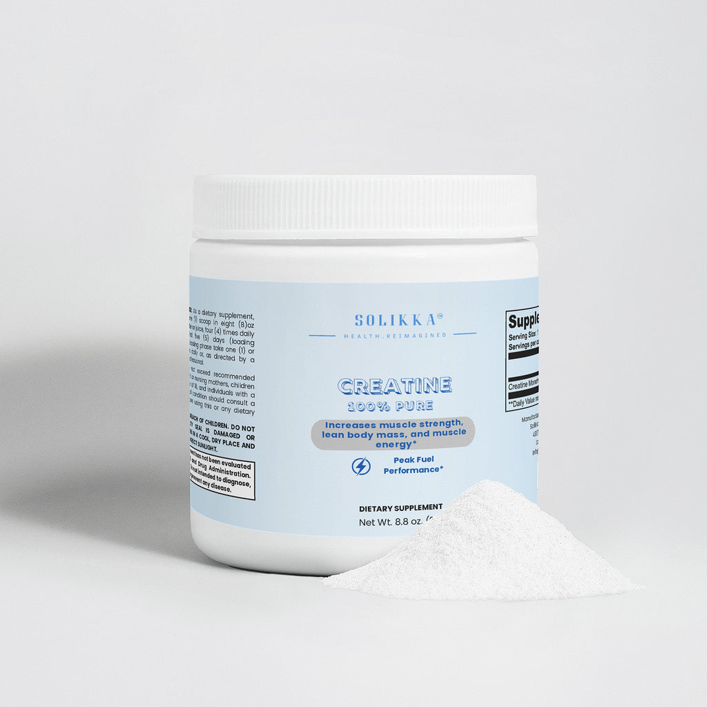 Creatine Monohydrate – Solikka | Pure Sports Performance Supplement