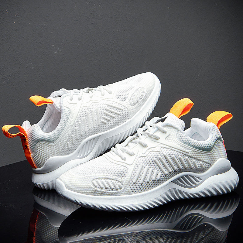 Casual running shoes.