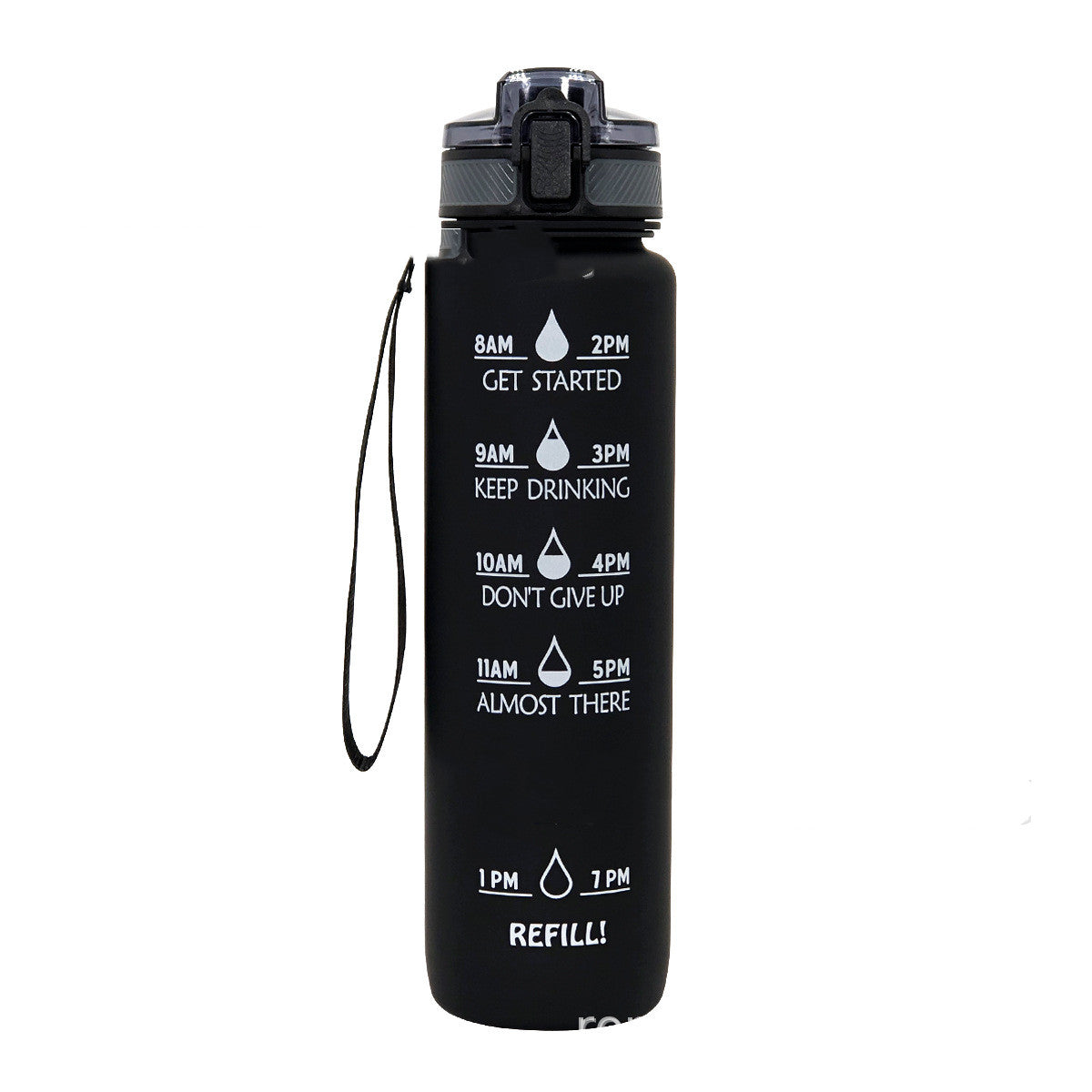 Sports Frosted Gradient Water Bottle.