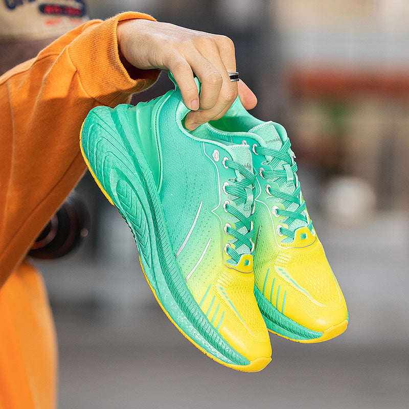 Thick Sole Lightweight Running Shoes – Flying Woven, Sizes 36-44