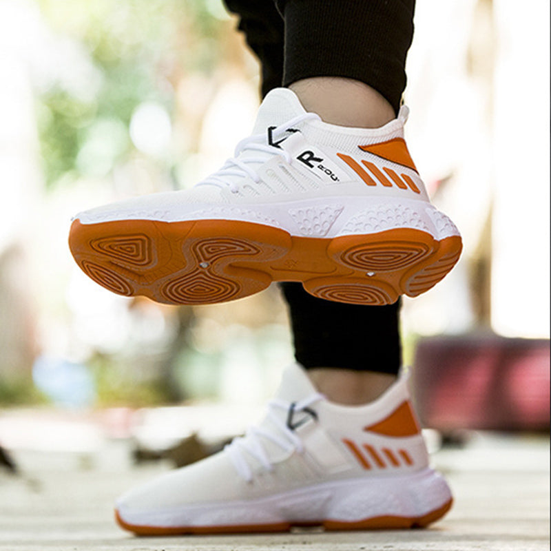 Men Sneakers Breathable Mesh Sports Shoes.