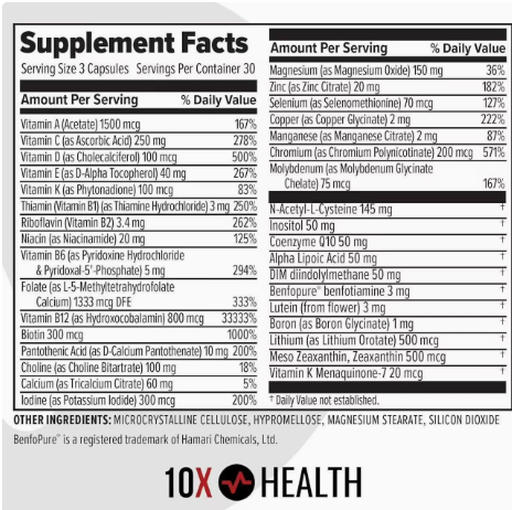 Health Capsule – Daily Nutritional Supplement 90 Capsules
