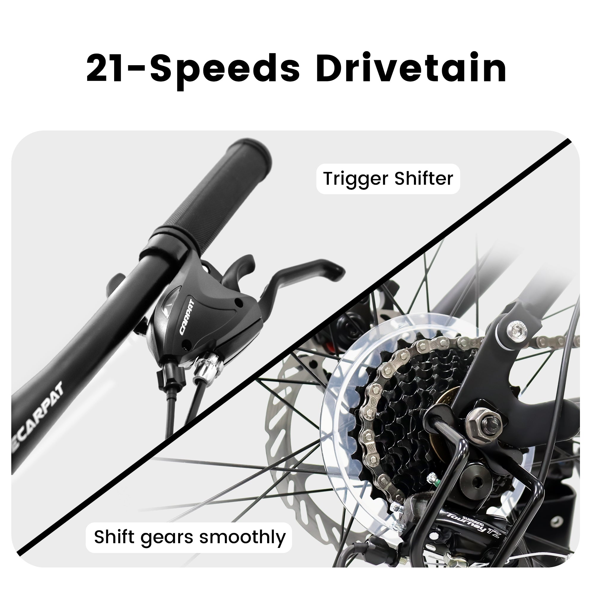 A2760 27.5" Mountain Bike – Full Suspension, 21-Speed, Disc Brakes