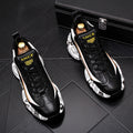 Men's High-Top Sneakers – Microfibre, Casual Sport