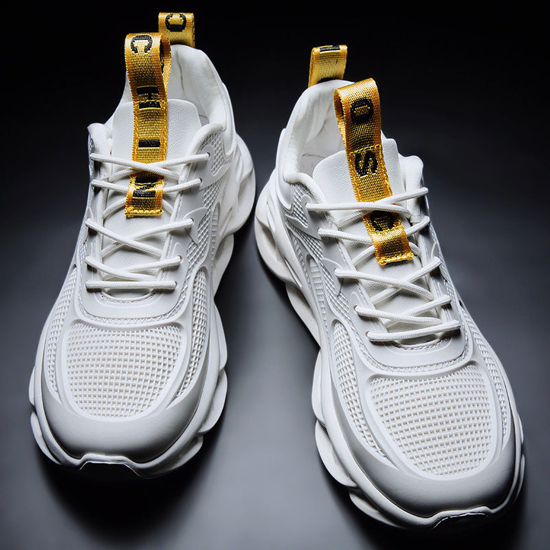 Men's Invisible Height Increasing Shoes – 6cm Lift, Breathable Mesh