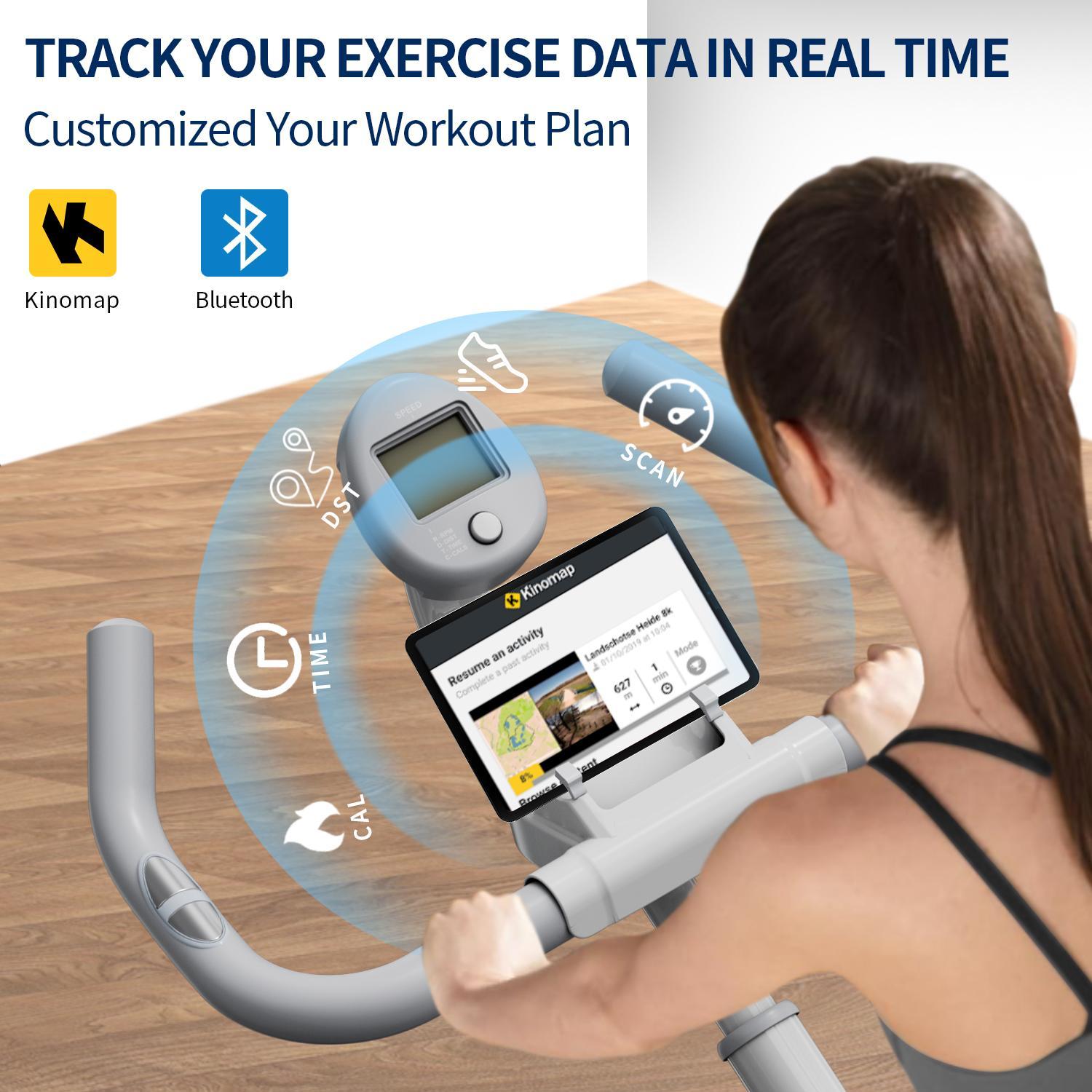 Magnetic Exercise Bike – Home Gym Fitness Bike with Digital Display