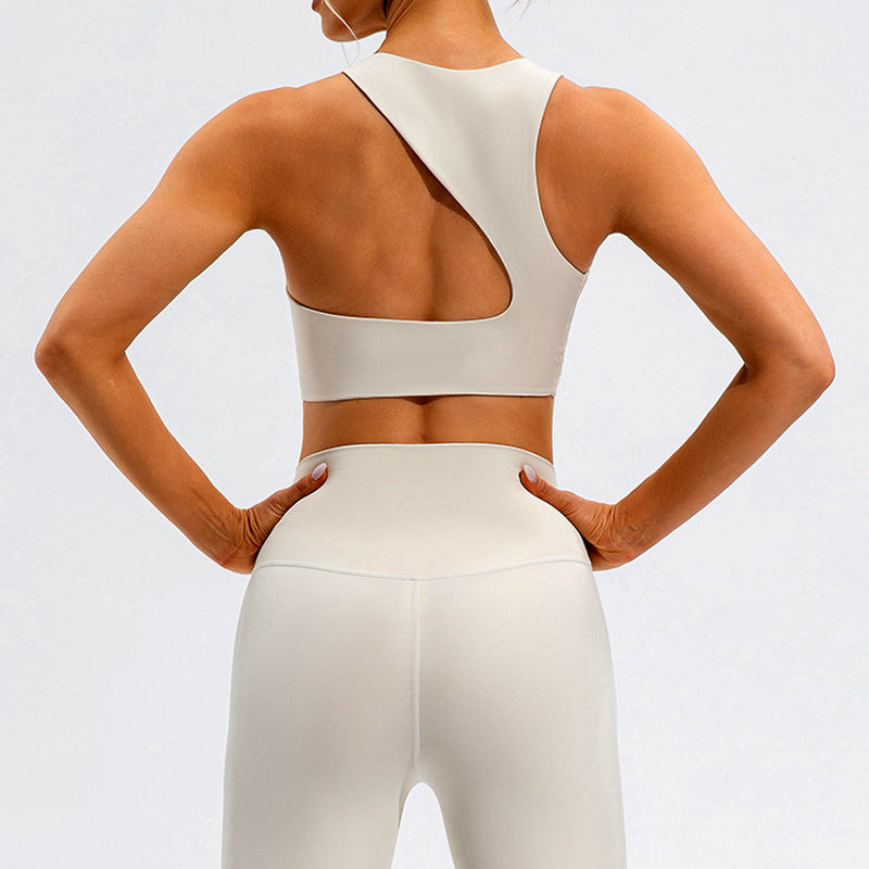 Women's High Waist Yoga Set – Lycra Top & Leggings