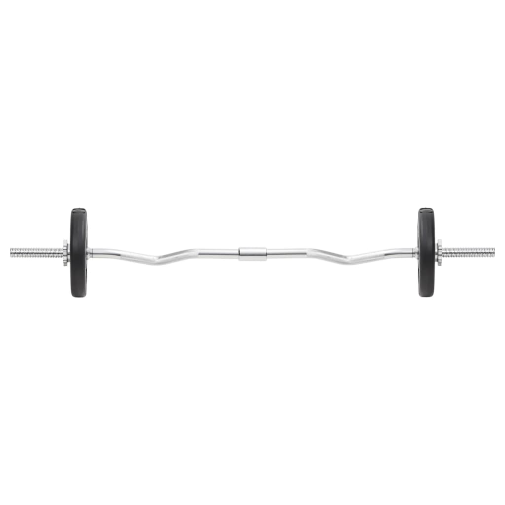 barbell and dumbbell set.