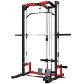 Smith Machine Power Rack – Pull Up Bar, Lat Pull Down & Squat Rack
