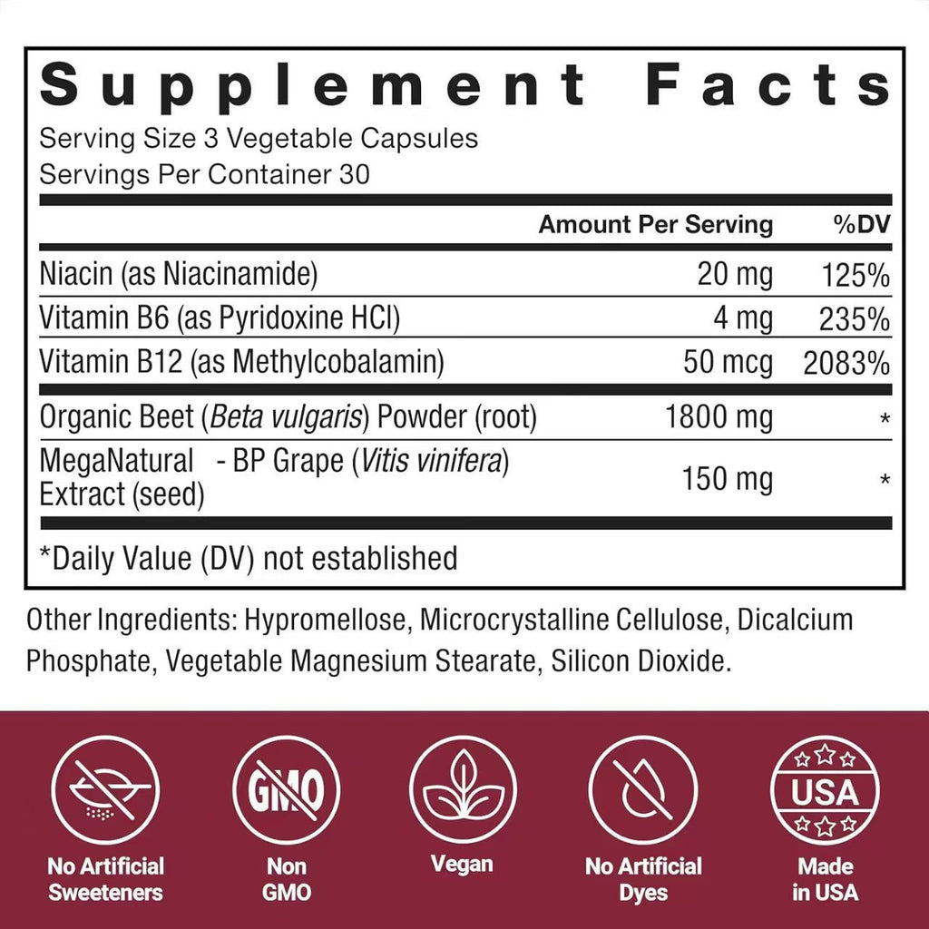 Moringa Extract Capsules – Natural Vitamin Complex Supplement 60pcs