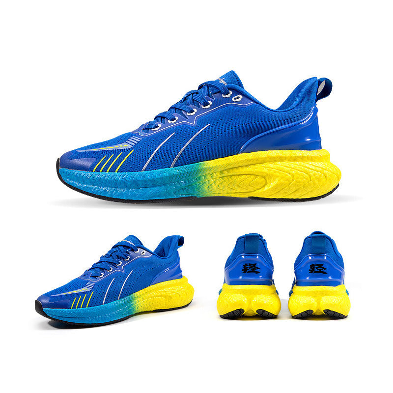 Thick Sole Lightweight Running Shoes – Flying Woven, Sizes 36-44