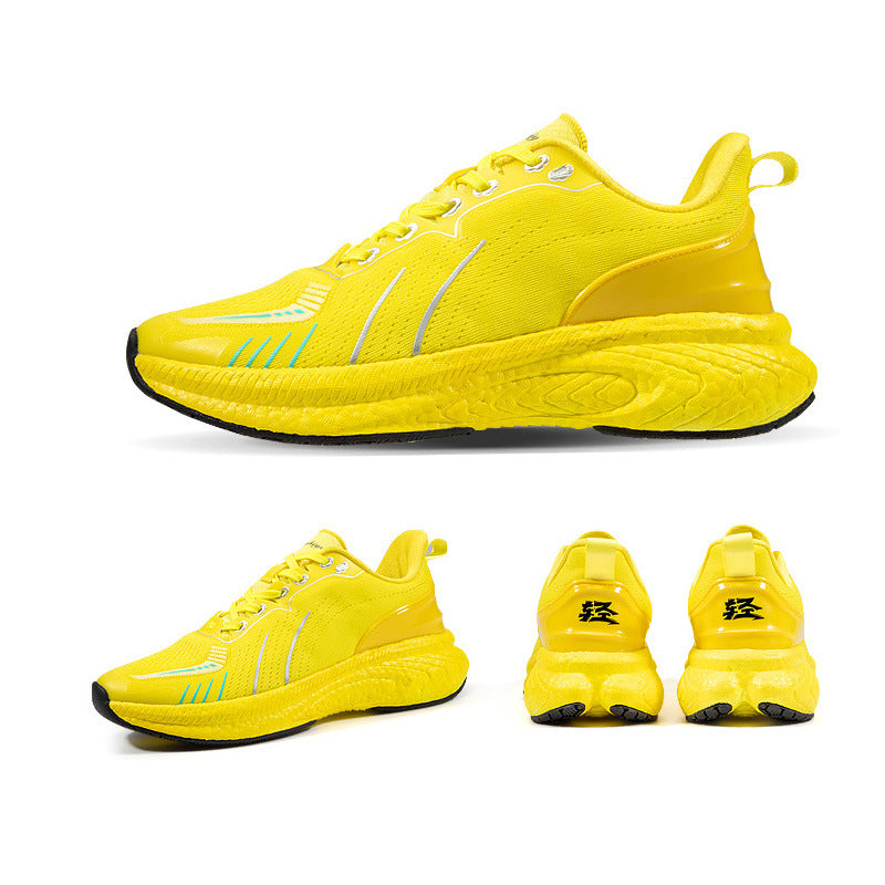 Thick Sole Lightweight Running Shoes – Flying Woven, Sizes 36-44