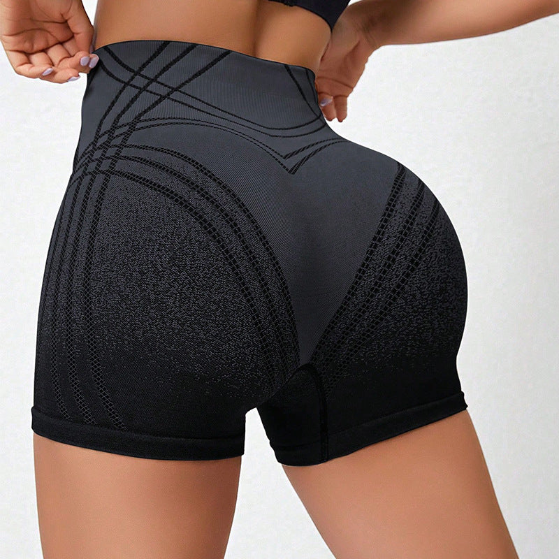 Women's Gradient Sports Fitness Shorts