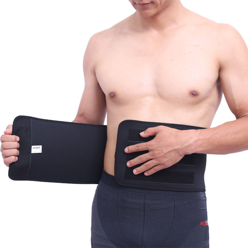 Breathable sports fitness belt.