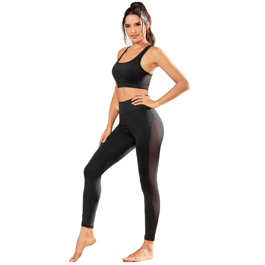 Women's Yoga & Running Sports Set – Seamless Milk Cotton, S/M/L