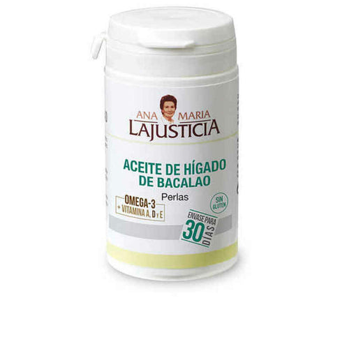 Cod Liver Oil Ana María Lajusticia Aceite De Higado De Bacalao Vitamina E.