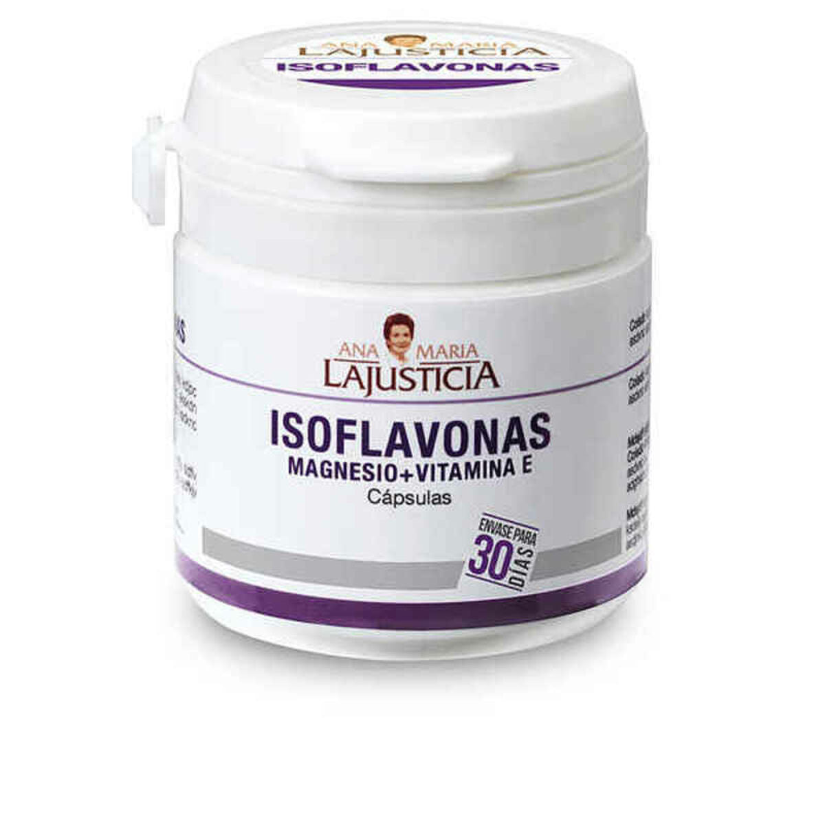 Isoflavones Ana María Lajusticia Magnesium Vitamin E (30 uds).