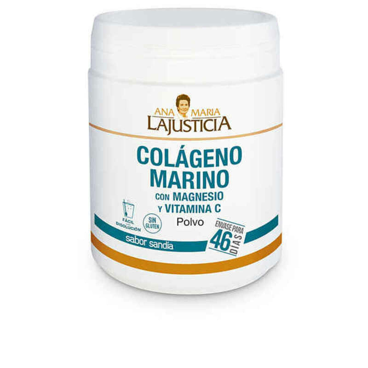 Supplements and vitamins Ana María Lajusticia COLÁGENO MARINO + MAGNESIO + VITAMINA C.