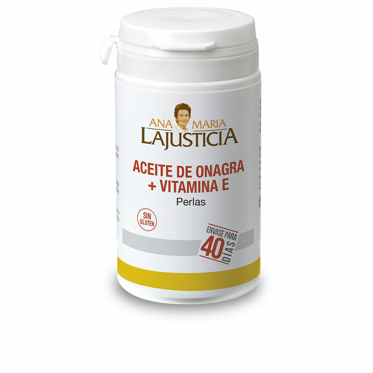 Food Supplement Ana María Lajusticia Aceite De Onagra Vitamina E Vitamin E Evening primrose 80 Units.