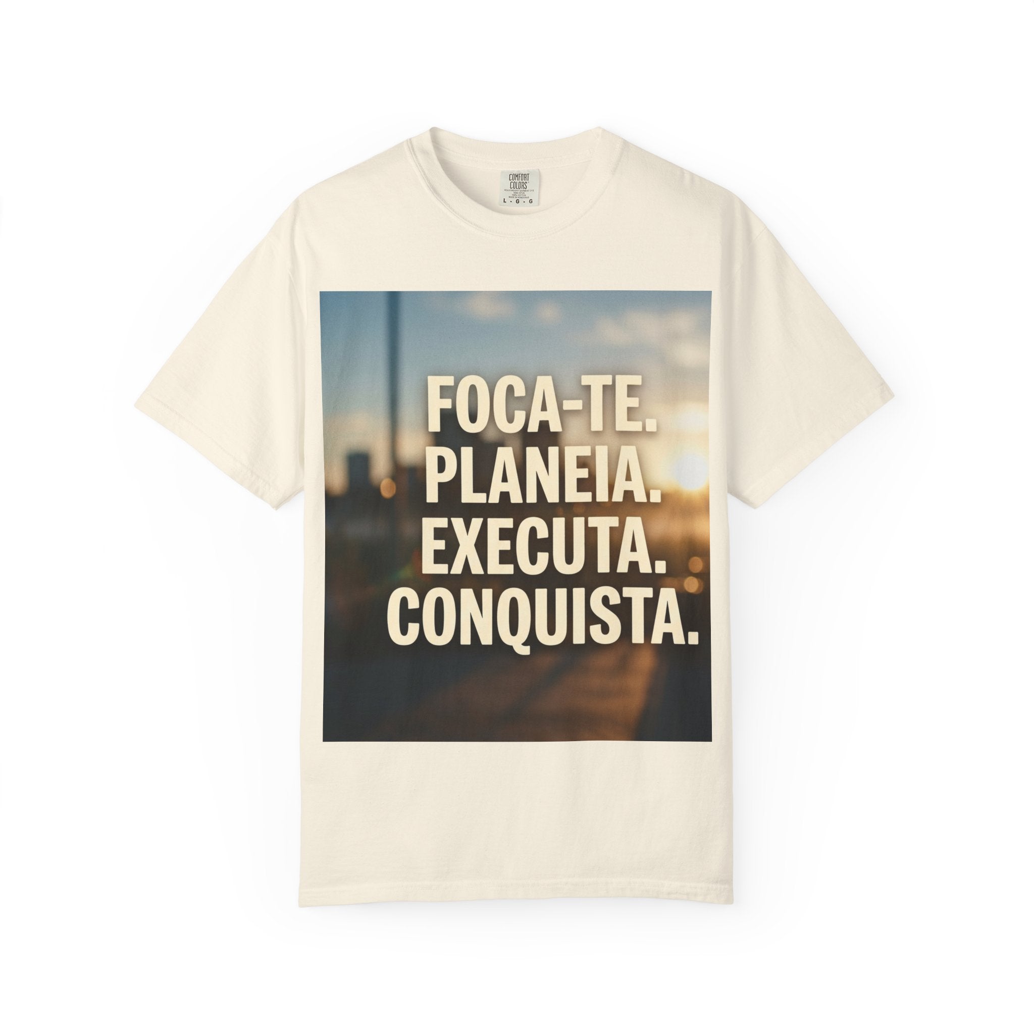 Unisex Garment-Dyed T-shirt.