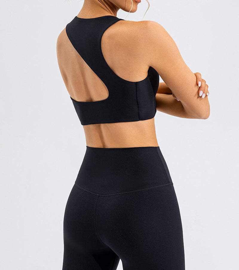 Women's High Waist Yoga Set – Lycra Top & Leggings