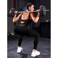 Women's Cross Backless Yoga Jumpsuit
