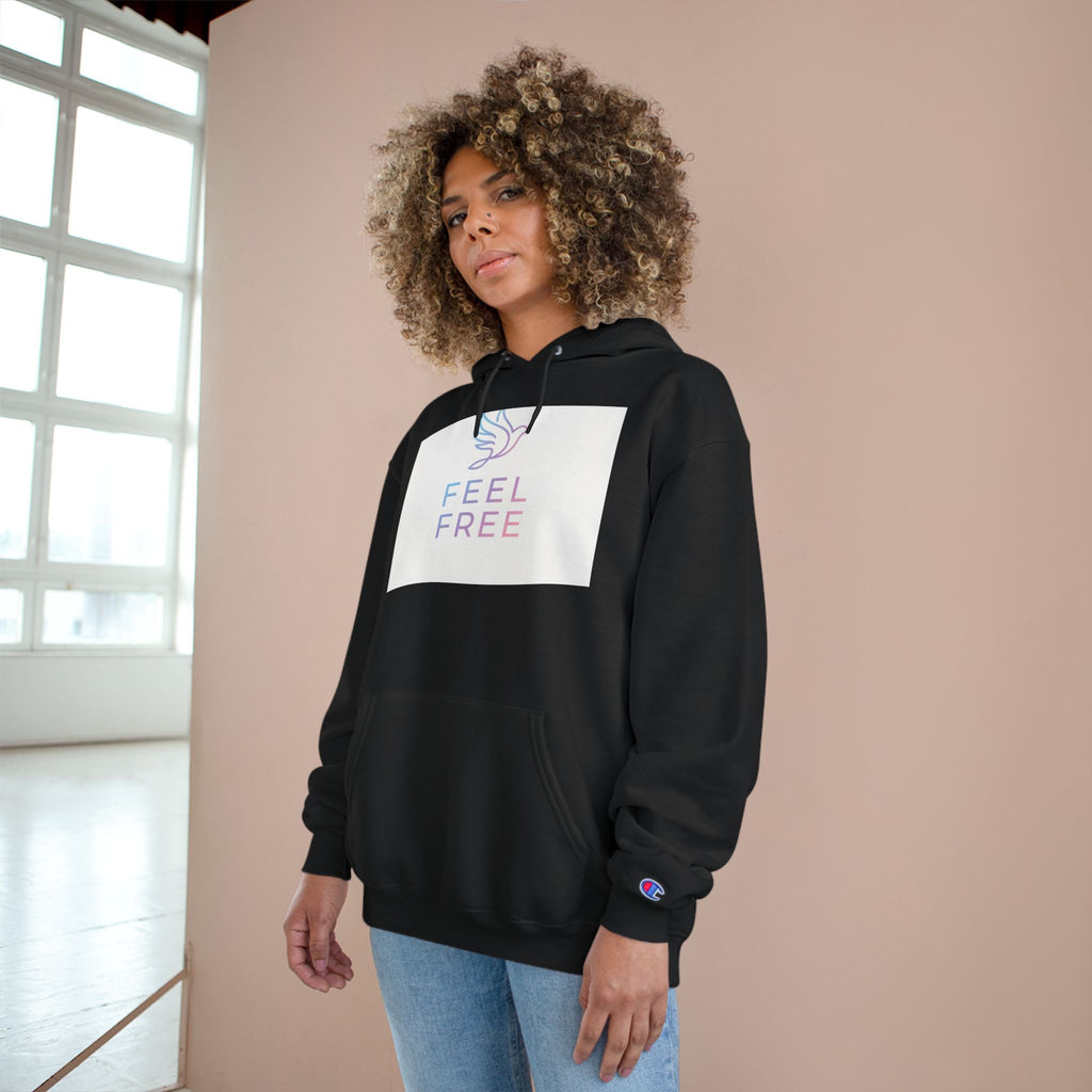 Feel Free Hoodie — Pastel Dove Comfort Pullover