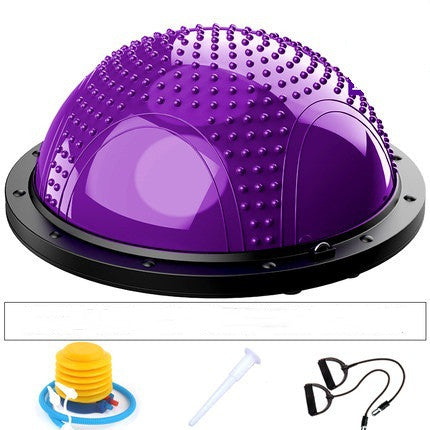 Yoga & Pilates Ball with Resistance Bands – 46cm / 58cm