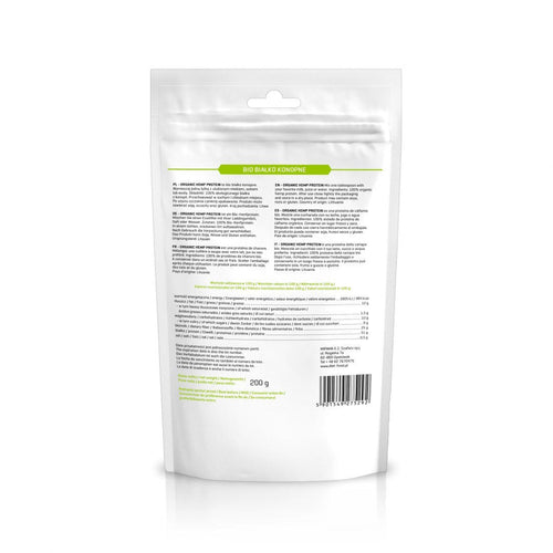 Bio Hemp Protein – Organic Hemp Protein Powder 200g