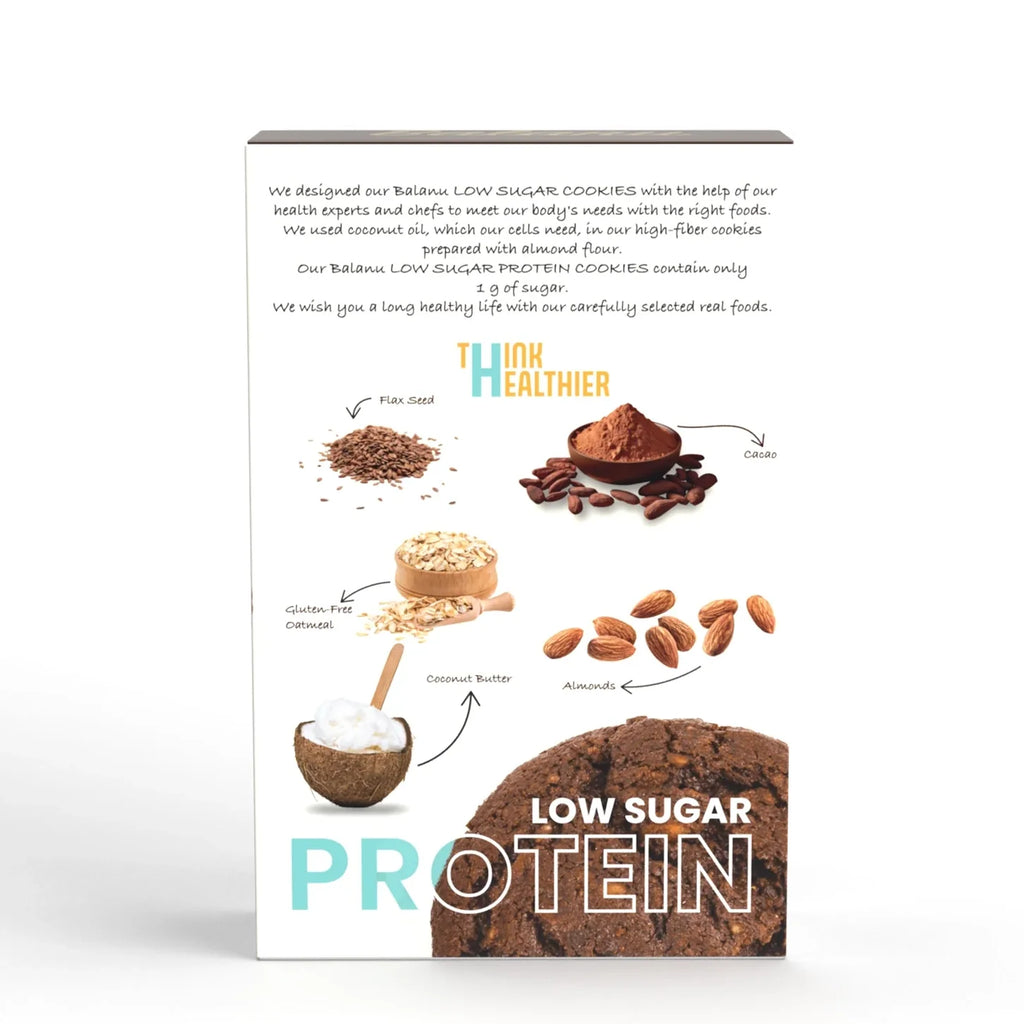 Protein Almond Cookie Bar – Cocoa & Almond, 240g (4 bars)