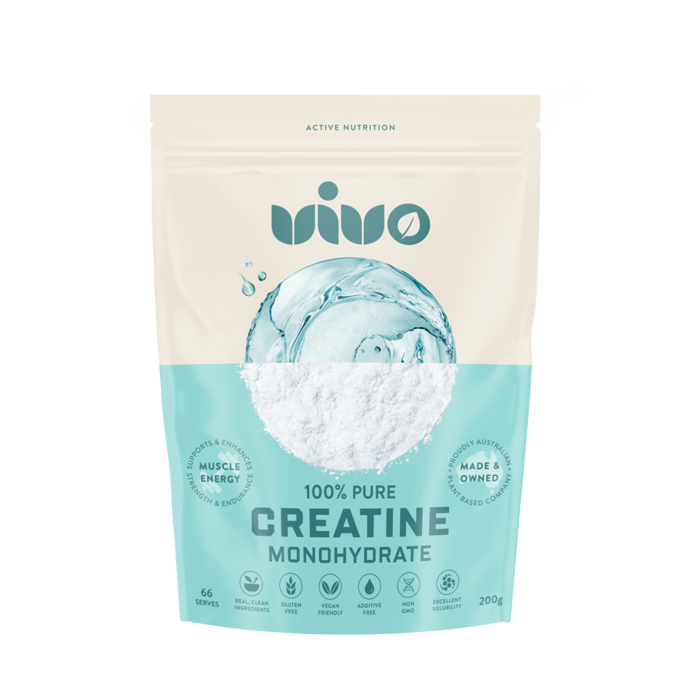 Creatine Pure – 100% Micronised Creatine Monohydrate | VIVO Nue | Feel Better