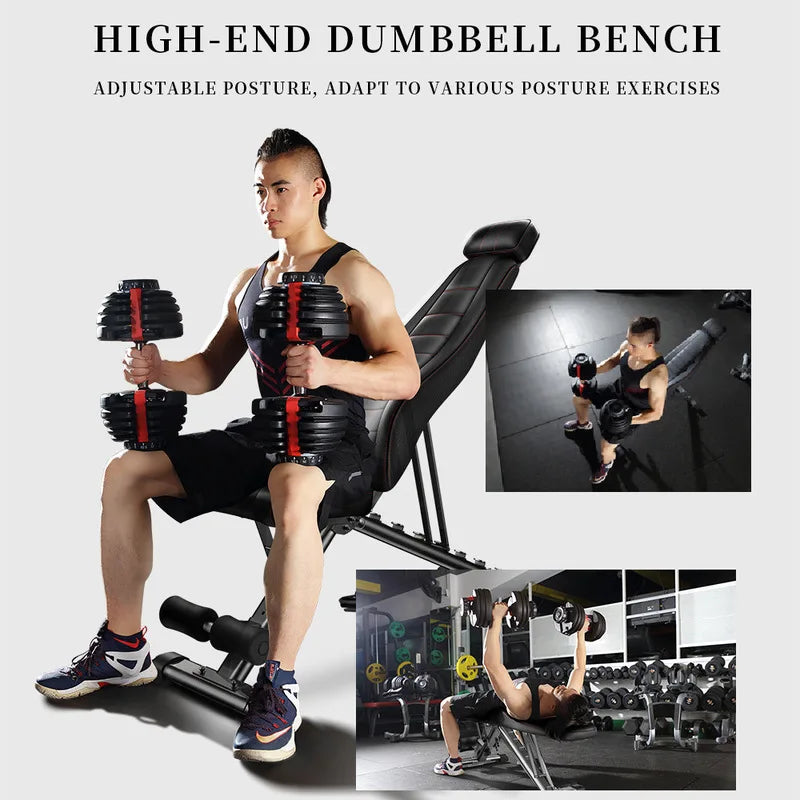 Body Workout Strength Training Decline Incline Adjustable Utility Weight Bench Press