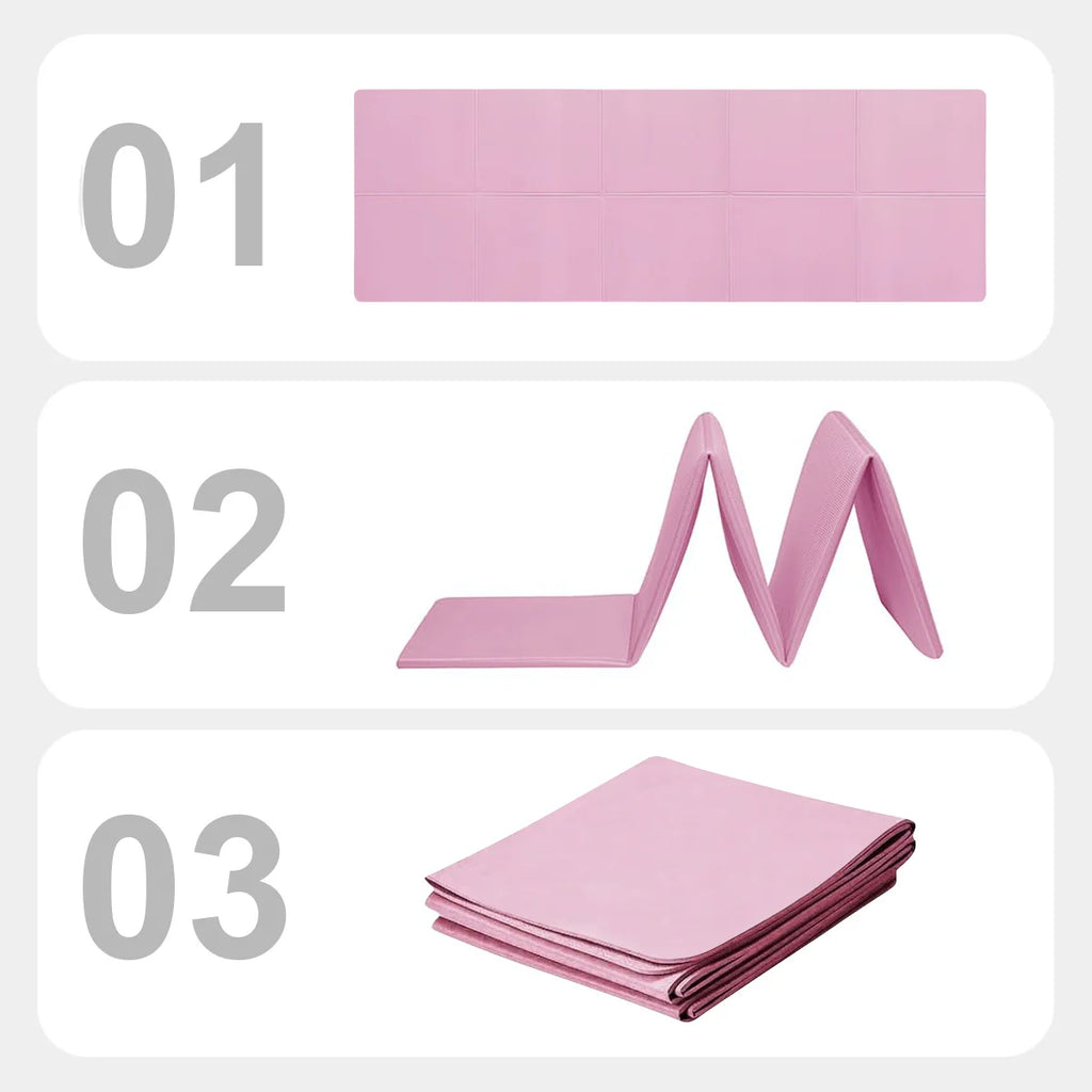 Yoga & Pilates Mat 3/4/6mm – Non-Slip Exercise Pad