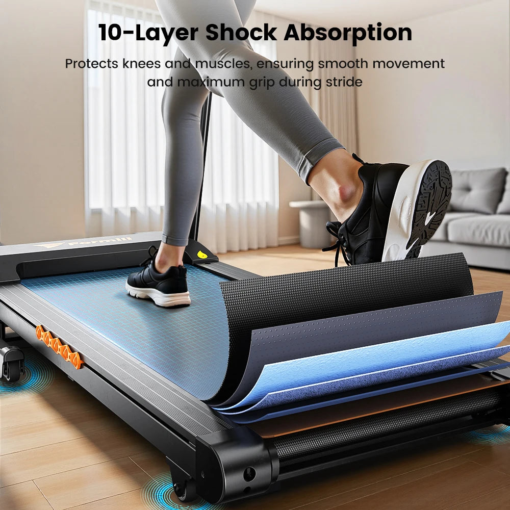 Formill FT61 Foldable Treadmill – 3.0HP, 15° Auto Incline, 300lbs