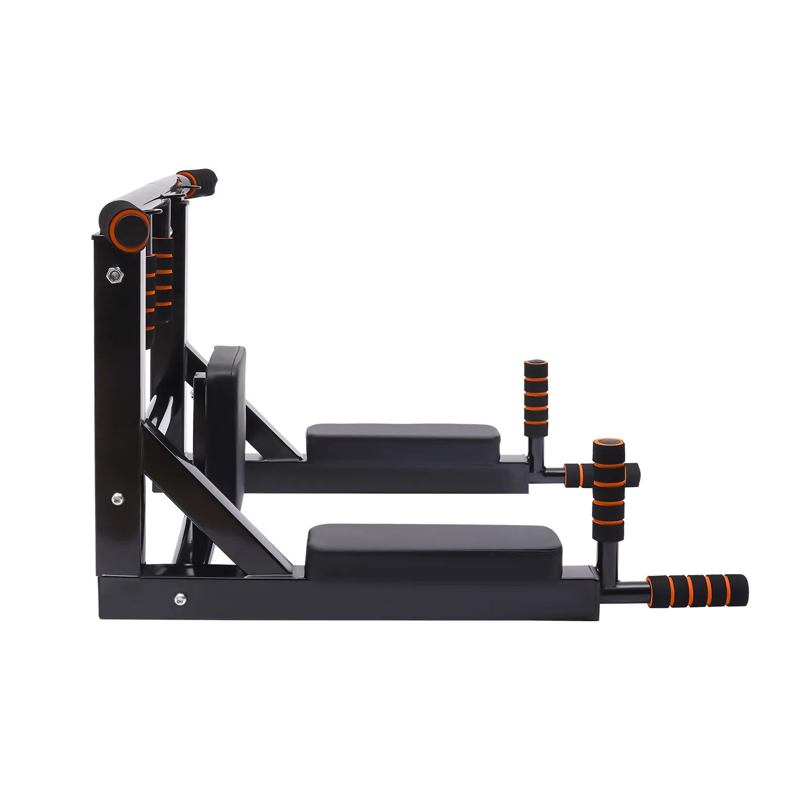Wall-Mount Pull Up Bar & Dip Station – 200kg Capacity, Multi-Functional